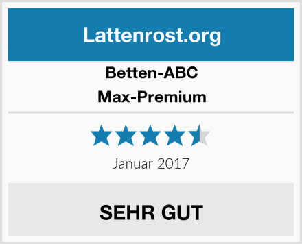 Betten-ABC Max-Premium Test