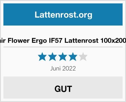  i-flair Flower Ergo IF57 Lattenrost 100x200 cm Test