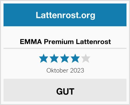  EMMA Premium Lattenrost Test