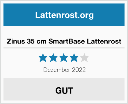  Zinus 35 cm SmartBase Lattenrost Test