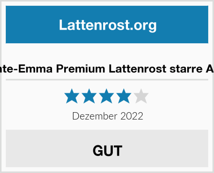  Deine-Tante-Emma Premium Lattenrost starre Ausführung Test