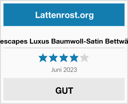  Homescapes Luxus Baumwoll-Satin Bettwäsche Test