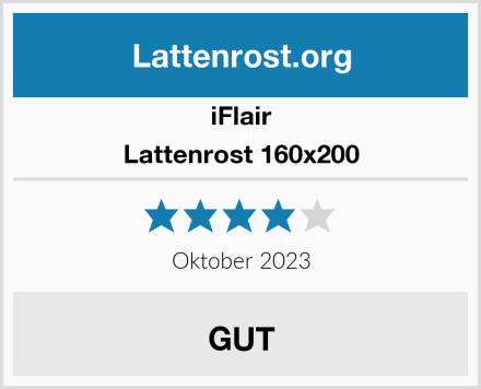 iFlair Lattenrost 160x200 Test