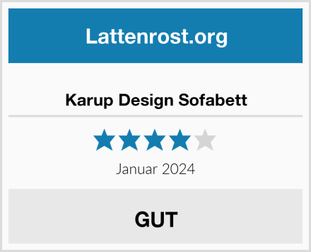  Karup Design Sofabett Test