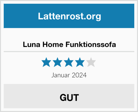  Luna Home Funktionssofa Test