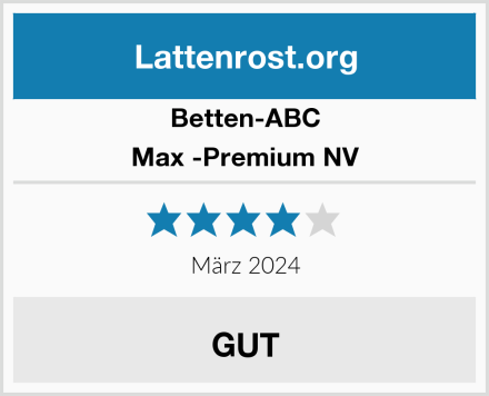 Betten-ABC Max -Premium NV Test